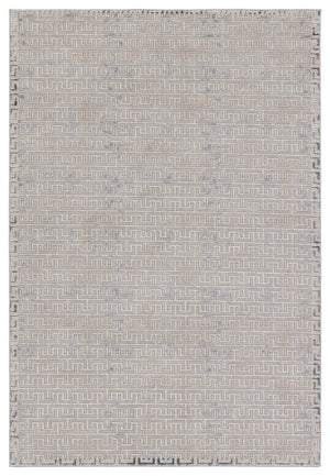 Jaipur Living Sundar Baxley SUD06 Power Loomed 60% Polypropylene 40% Polyester Geometric Area Rug Gray 60% Polypropylene 40% Polyester RUG155959