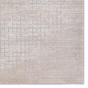 Jaipur Living Sundar Chamisa SUD09 Power Loomed 60% Polypropylene 40% Polyester Abstract Area Rug Beige 60% Polypropylene 40% Polyester RUG155977
