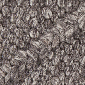 Chandra Rugs Sujan 50% Wool + 50% Viscose Hand-Woven Contemporary Rug Charcoal 9' x 13'