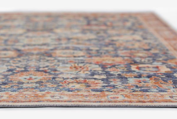 Momeni Sultana SLT-1 Machine Made Traditional Oriental Indoor Area Rug Navy 10' x 13' SULTNSLT-1NVYA0D0