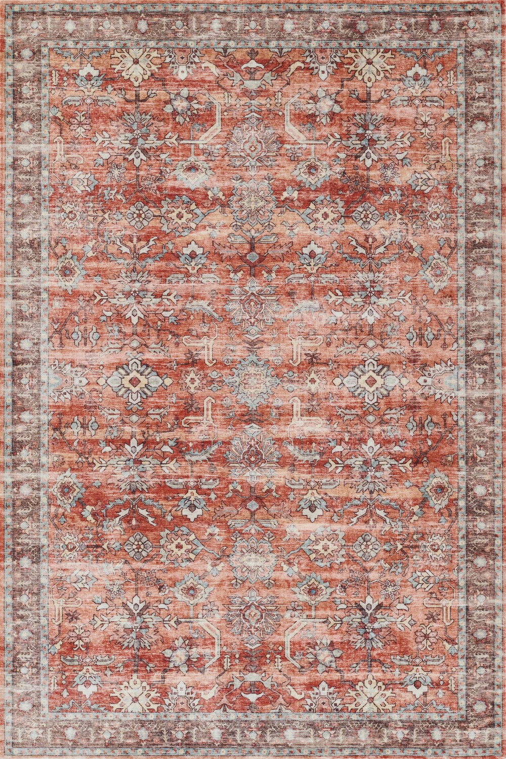 Momeni Sultana SLT-2 Machine Made Traditional Oriental Indoor Area Rug Copper 10' x 13' SULTNSLT-2COPA0D0