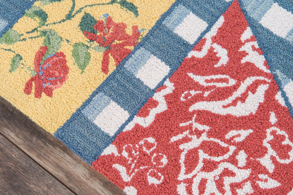 Momeni Madcap Cottage Summer Garden SMM-1 Hand Hooked Casual Floral Indoor Area Rug Multi 8' x 10' SUMMESMM-1MTI80A0