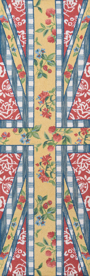 Momeni Madcap Cottage Summer Garden SMM-1 Hand Hooked Casual Floral Indoor Area Rug Multi 8' x 10' SUMMESMM-1MTI80A0