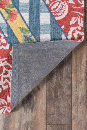 Momeni Madcap Cottage Summer Garden SMM-1 Hand Hooked Casual Floral Indoor Area Rug Multi 8' x 10' SUMMESMM-1MTI80A0
