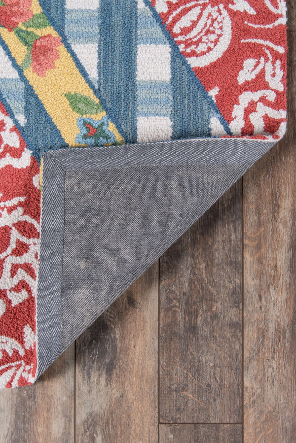 Momeni Madcap Cottage Summer Garden SMM-1 Hand Hooked Casual Floral Indoor Area Rug Multi 8' x 10' SUMMESMM-1MTI80A0