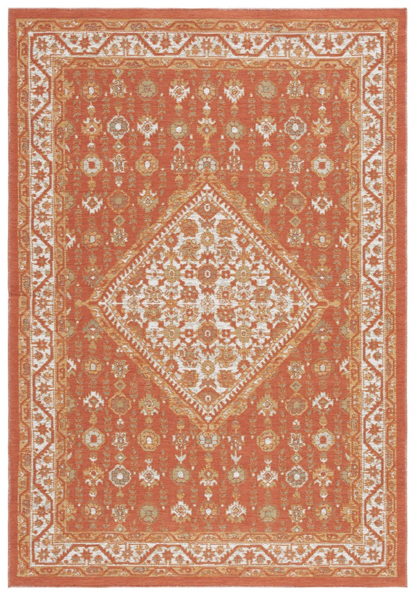Safavieh Sunrise 620 Flatweave Indoor / Outdoor Rug Ivory / Rust Sage 8' x 10'