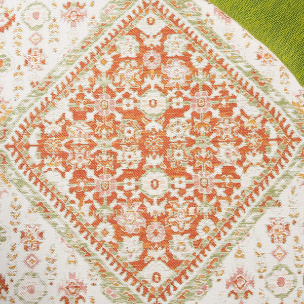 Safavieh Sunrise 620 Flatweave Indoor / Outdoor Rug Ivory / Rust Sage 8' x 10'