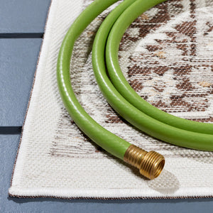 Safavieh Sunrise 620 Flatweave Indoor / Outdoor Rug Grey / Beige Black 8' x 10'