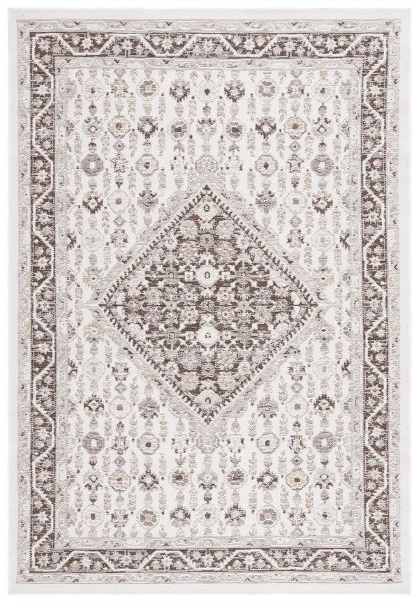 Safavieh Sunrise 620 Flatweave Indoor / Outdoor Rug Grey / Beige Black 8' x 10'