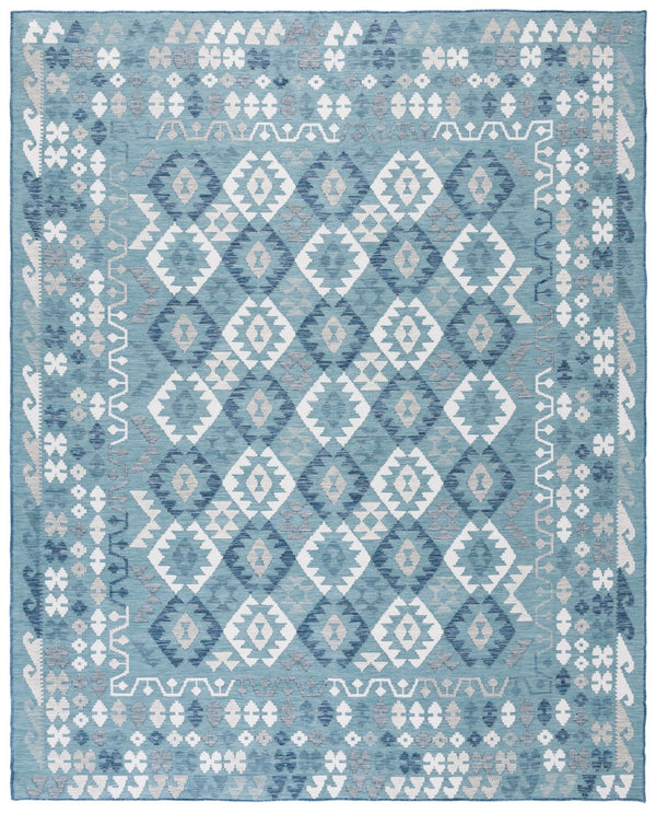 Safavieh Sunrise 622 Flatweave Indoor / Outdoor Rug Grey / Blue Ivory 8' x 10'