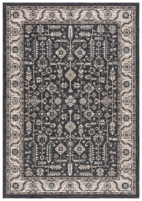 Safavieh Sunrise 627 Flatweave Indoor / Outdoor Rug Ivory / Grey Black 8' x 10'