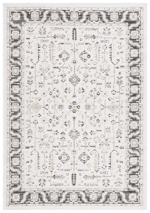 Safavieh Sunrise 627 Flatweave Indoor / Outdoor Rug Ivory / Grey Black 8' x 10'