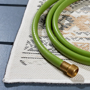 Safavieh Sunrise 630 Flatweave Indoor / Outdoor Rug Ivory / Grey Black 8' x 10'