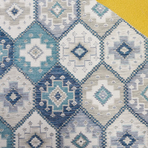 Safavieh Sunrise 630 Flatweave Indoor / Outdoor Rug Grey / Blue Ivory 8' x 10'