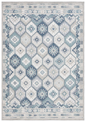 Safavieh Sunrise 630 Flatweave Indoor / Outdoor Rug Grey / Blue Ivory 8' x 10'