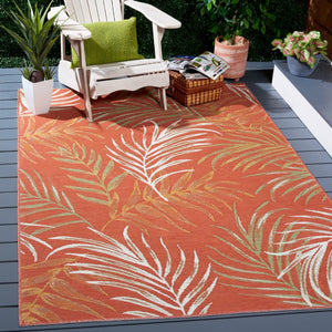 Safavieh Sunrise 670 Flatweave Indoor / Outdoor Rug Ivory / Rust Sage 8' x 10'
