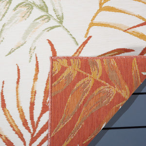 Safavieh Sunrise 670 Flatweave Indoor / Outdoor Rug Ivory / Rust Sage 8' x 10'