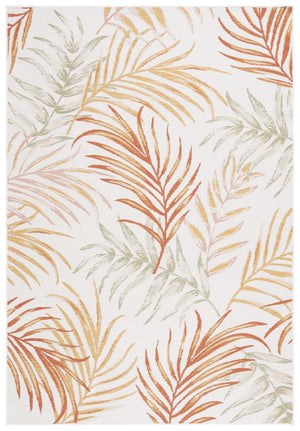 Safavieh Sunrise 670 Flatweave Indoor / Outdoor Rug Ivory / Rust Sage 8' x 10'