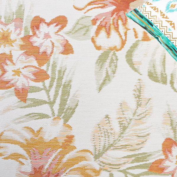 Safavieh Sunrise 671 Flatweave Indoor / Outdoor Rug Ivory / Rust Sage 8' x 10'