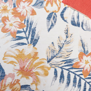 Safavieh Sunrise 671 Flatweave Indoor / Outdoor Rug Ivory / Rust Blue 8' x 10'