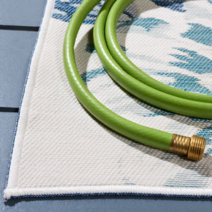 Safavieh Sunrise 671 Flatweave Indoor / Outdoor Rug Ivory / Blue Grey 8' x 10'