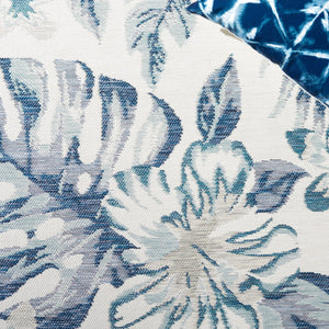 Safavieh Sunrise 671 Flatweave Indoor / Outdoor Rug Ivory / Blue Grey 8' x 10'