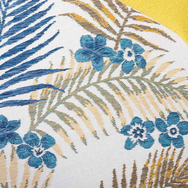 Safavieh Sunrise 675 Flatweave Indoor / Outdoor Rug Ivory / Blue Gold 8' x 10'