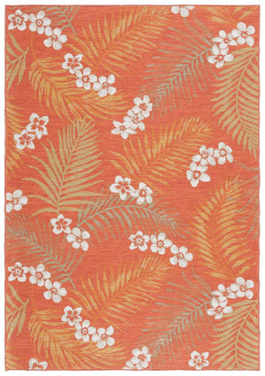 Safavieh Sunrise 675 Flatweave Indoor / Outdoor Rug Ivory / Rust Sage 8' x 10'