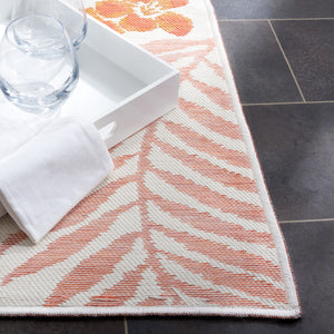 Safavieh Sunrise 675 Flatweave Indoor / Outdoor Rug Ivory / Rust Sage 8' x 10'