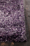 Chandra Rugs Supros 100% Polyester Hand-Woven Contemporary Rug Purple Multi 9' x 13'