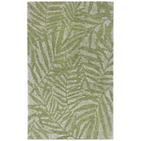 Trans-Ocean Liora Manne Savannah Olive Branches Contemporary Indoor Hand Tufted 100% Wool Pile Rug Green 8'3" x 11'6"