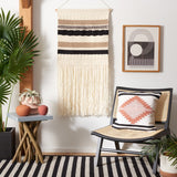 Safavieh Sedona Woven Wall Art 121 Ivory / Black 50% Mix Nz Wool + 50% Imported Wool SWA121Z-2