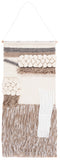 Safavieh Sedona Woven Wall Art 122 Ivory / Brown Mix Nz Wool+Bamboo SWA122T-2