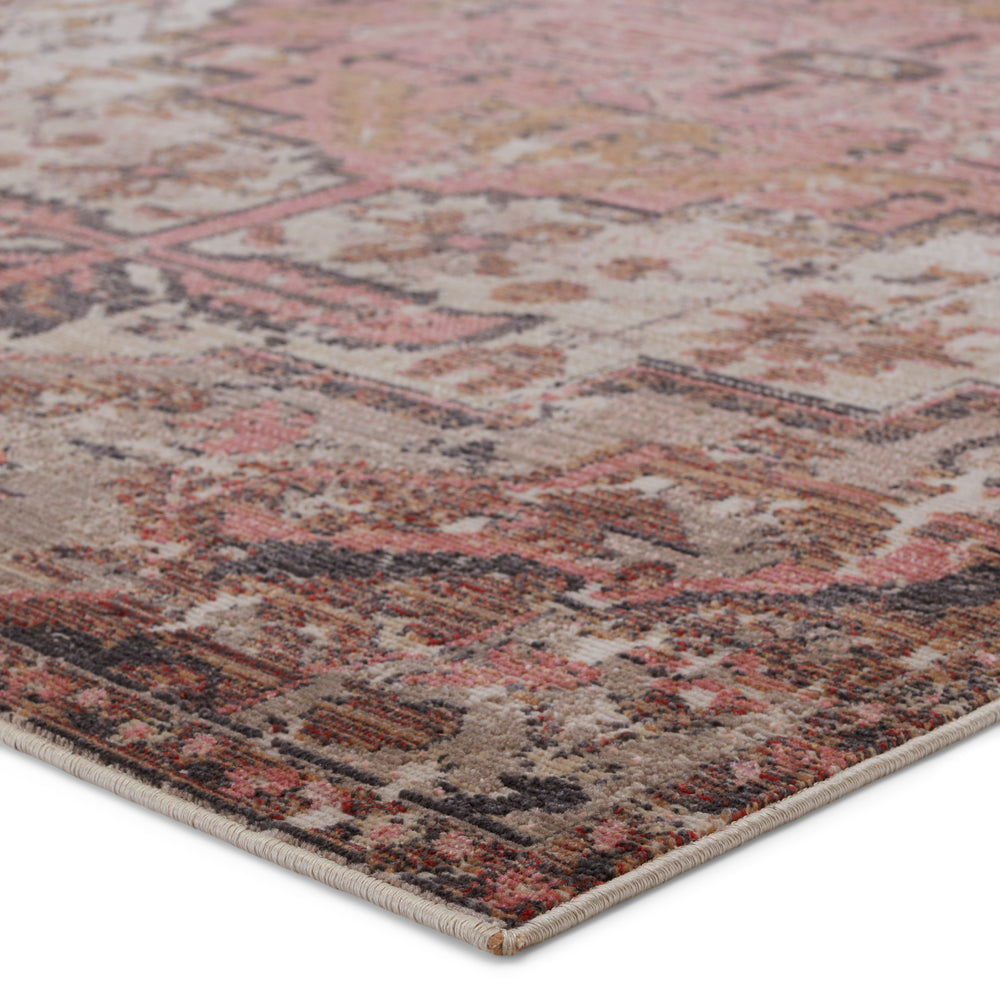 Jaipur Living Swoon Collection SWO03 Diem 78% Polyester 22% Polyester Shrink Machine Made Updated Traditional Medallion Rug RUG150701