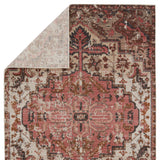 Jaipur Living Swoon Collection SWO03 Diem 78% Polyester 22% Polyester Shrink Machine Made Updated Traditional Medallion Rug RUG150703