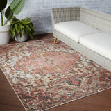 Jaipur Living Swoon Collection SWO03 Diem 78% Polyester 22% Polyester Shrink Machine Made Updated Traditional Medallion Rug RUG150703