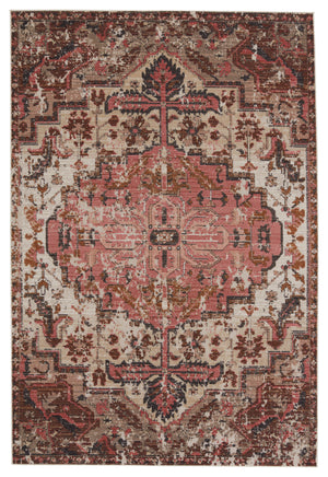 Jaipur Living Swoon Collection SWO03 Diem 78% Polyester 22% Polyester Shrink Machine Made Updated Traditional Medallion Rug RUG150703