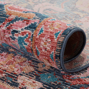 Jaipur Living Swoon Collection SWO05 Maven 78% Polyester 22% Polyester Shrink Machine Made Updated Traditional Oriental Rug RUG150675