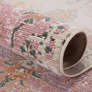 Jaipur Living Swoon Collection SWO07 Elva 78% Polyester 22% Polyester Shrink Machine Made Updated Traditional Oriental Rug RUG150689