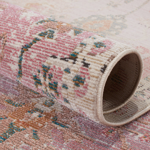 Jaipur Living Swoon Collection SWO07 Elva 78% Polyester 22% Polyester Shrink Machine Made Updated Traditional Oriental Rug RUG150689