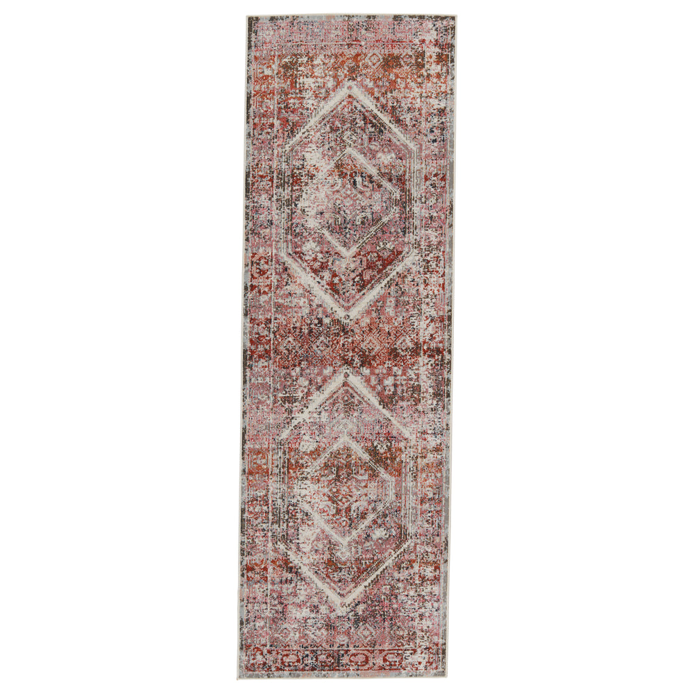 Jaipur Living Swoon Collection SWO12 Armeria 78% Polyester 22% Polyester Shrink Machine Made Updated Traditional Medallion Rug RUG150645
