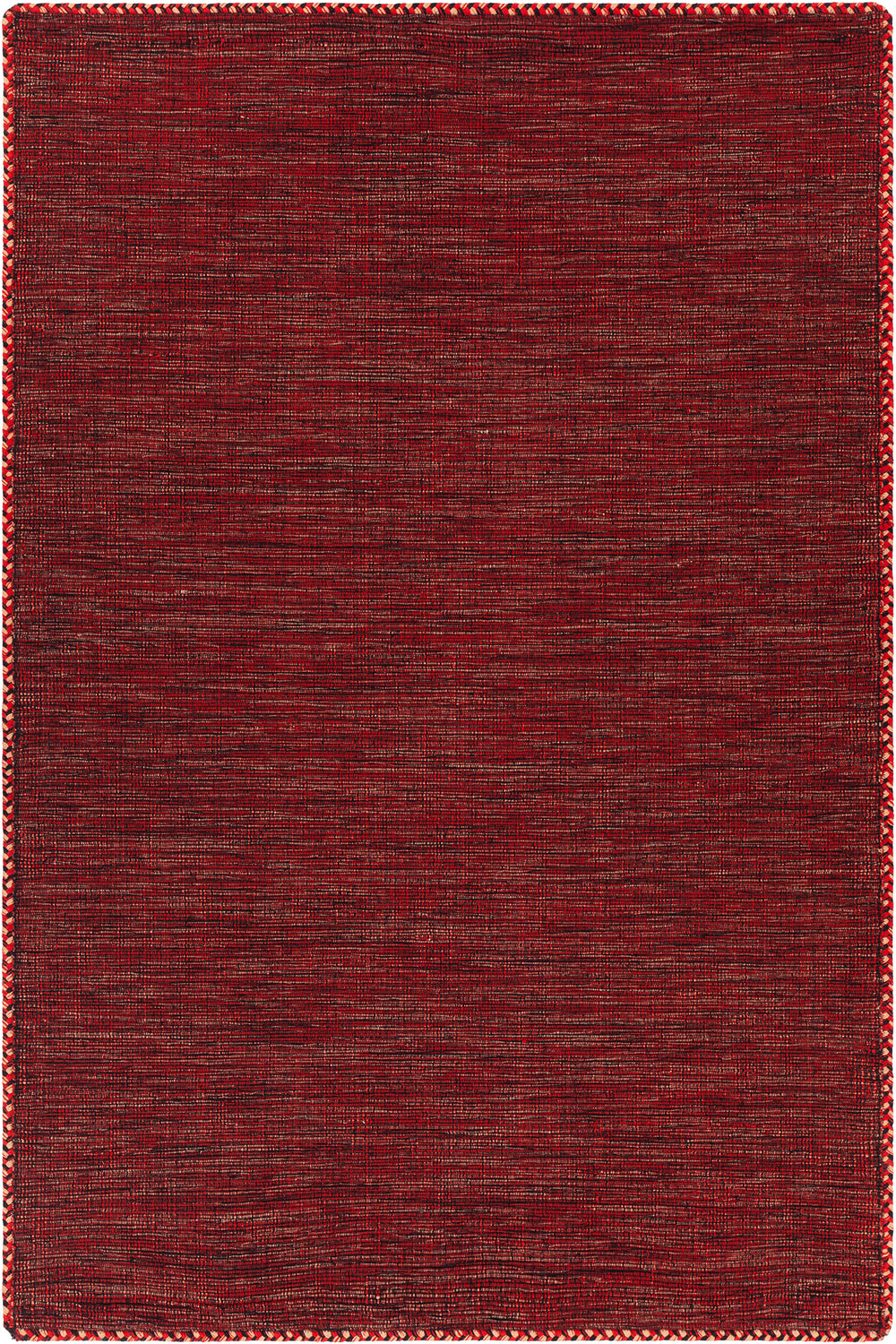 Chandra Rugs Sybil 100% Cotton Hand-Woven Reversible Cotton Rug Grey 9' x 13'