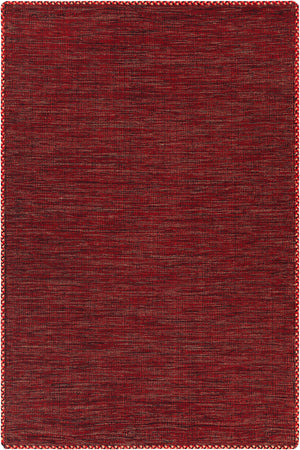 Chandra Rugs Sybil 100% Cotton Hand-Woven Reversible Cotton Rug Orange 9' x 13'