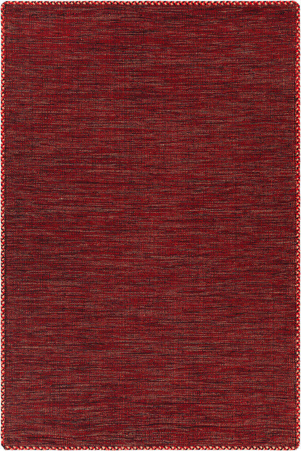 Chandra Rugs Sybil 100% Cotton Hand-Woven Reversible Cotton Rug Orange 9' x 13'