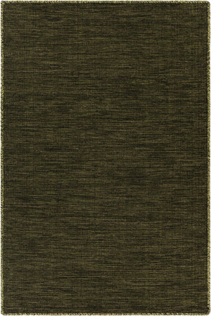 Chandra Rugs Sybil 100% Cotton Hand-Woven Reversible Cotton Rug Green 9' x 13'