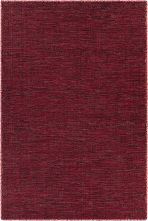Chandra Rugs Sybil 100% Cotton Hand-Woven Reversible Cotton Rug Red 9' x 13'