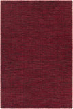 Chandra Rugs Sybil 100% Cotton Hand-Woven Reversible Cotton Rug Red 9' x 13'