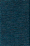 Chandra Rugs Sybil 100% Cotton Hand-Woven Reversible Cotton Rug Blue 9' x 13'