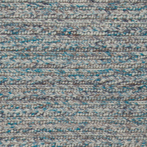Chandra Rugs Sylvie 100% Wool Hand-Woven Contemporary Rug Blue/Grey/White 9' x 13'