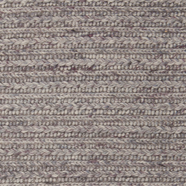 Chandra Rugs Sylvie 100% Wool Hand-Woven Contemporary Rug Grey/White 9' x 13'